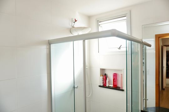 Banheiro Social de apartamento à venda com 4 quartos, 172m² em Prado, Belo Horizonte