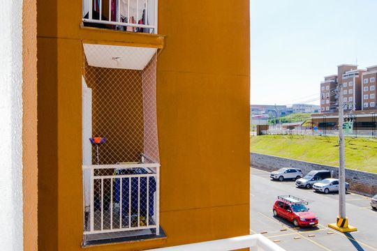 Varanda da Sala de apartamento à venda com 2 quartos, 42m² em Vila Alzira, Guarulhos