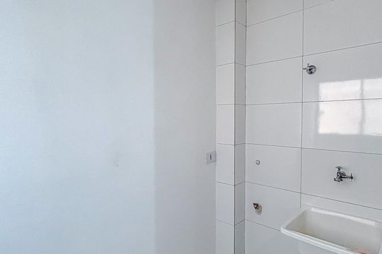 Cozinha e Área de Serviço de apartamento para alugar com 1 quarto, 33m² em Vila Esperança, São Paulo