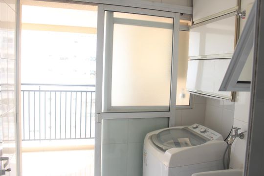 Área de Serviço de apartamento para alugar com 3 quartos, 86m² em Santa Paula, São Caetano do Sul