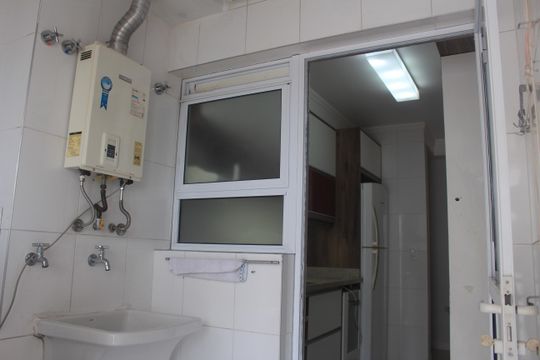Área de Serviço de apartamento para alugar com 3 quartos, 86m² em Santa Paula, São Caetano do Sul