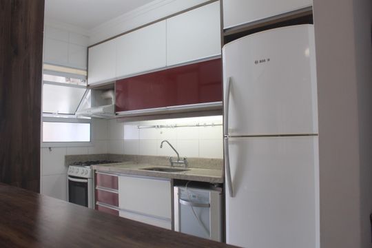 Cozinha de apartamento para alugar com 3 quartos, 86m² em Santa Paula, São Caetano do Sul