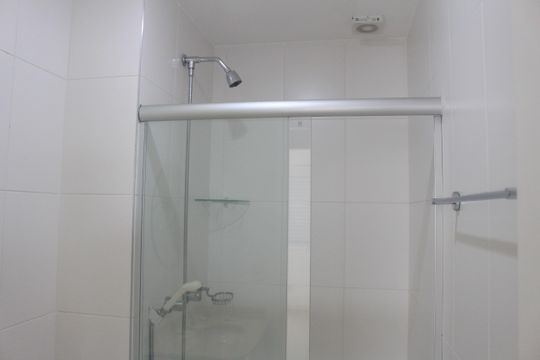 Banheiro Social de apartamento para alugar com 3 quartos, 86m² em Santa Paula, São Caetano do Sul