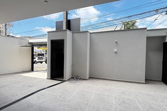 Garagem de casa de condomínio à venda com 3 quartos, 100m² em Campestre, Santo André