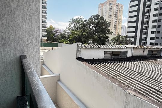Varanda da Suíte de casa de condomínio à venda com 3 quartos, 100m² em Campestre, Santo André