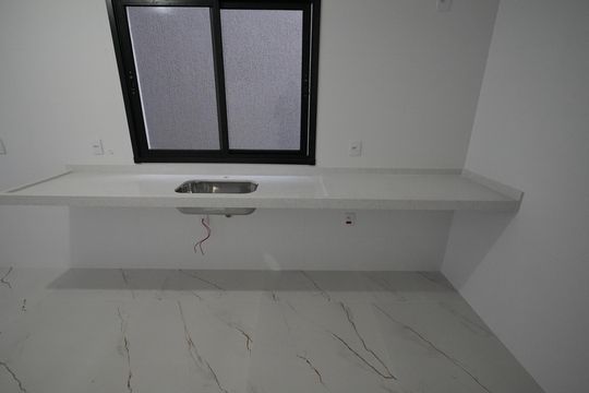 Cozinha de casa à venda com 3 quartos, 96m² em Campestre, Santo André