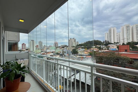 Sacada de apartamento para alugar com 2 quartos, 57m² em Vila Campestre, São Bernardo do Campo