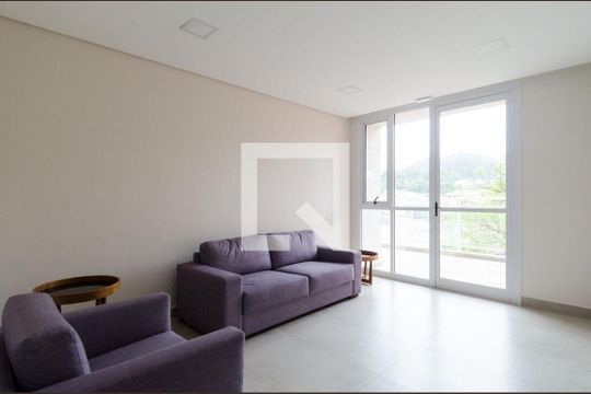 Área comum - Hall de apartamento para alugar com 2 quartos, 57m² em Vila Campestre, São Bernardo do Campo