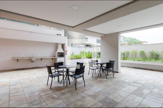 Área comum - Churrasqueira de apartamento para alugar com 2 quartos, 57m² em Vila Campestre, São Bernardo do Campo