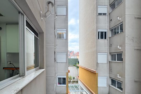 Vista - Quarto 1 de apartamento para alugar com 2 quartos, 57m² em Vila Campestre, São Bernardo do Campo
