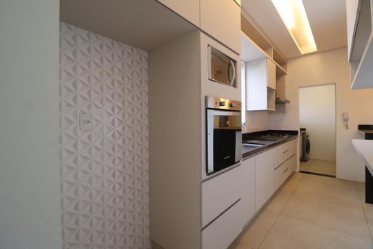 Cozinha de apartamento para alugar com 3 quartos, 127m² em Granada, Uberlândia