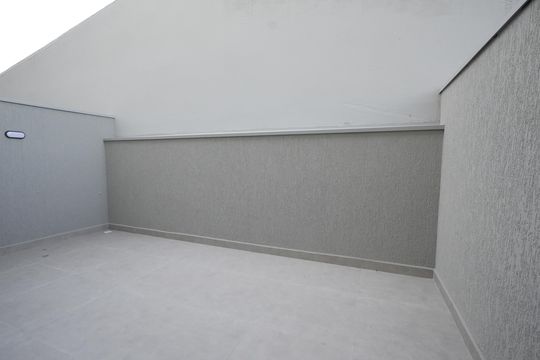 Varanda da Sala de casa à venda com 3 quartos, 96m² em Campestre, Santo André