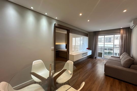 Apartamento para alugar com 1 quarto, 49m² em Alphaville Industrial, Barueri
