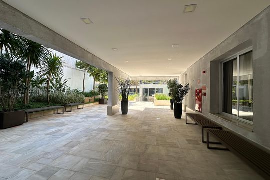 Área comum de apartamento para alugar com 1 quarto, 49m² em Alphaville Industrial, Barueri