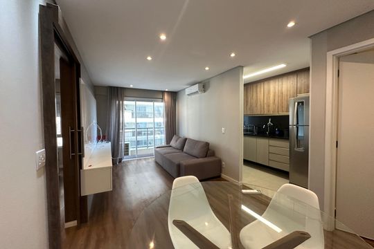 Sala de apartamento para alugar com 1 quarto, 49m² em Alphaville Industrial, Barueri