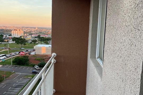 Varanda de apartamento à venda com 2 quartos, 68m² em Samambaia, Brasília