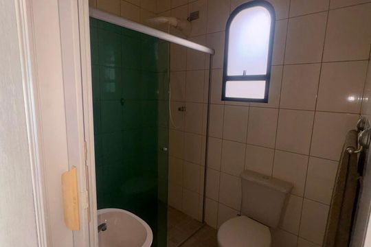 Banheiro de casa para alugar com 1 quarto, 45m² em Jabaquara, São Paulo