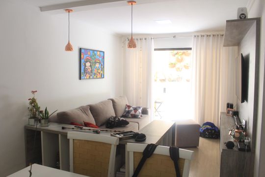Sala de apartamento à venda com 2 quartos, 100m² em Santa Maria, São Caetano do Sul
