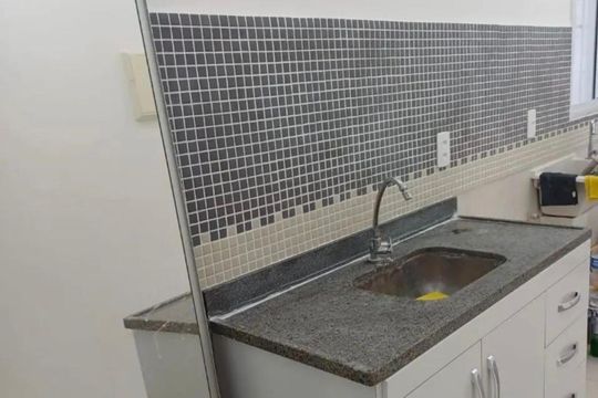Cozinha de apartamento para alugar com 2 quartos, 45m² em Campo Grande, Rio de Janeiro