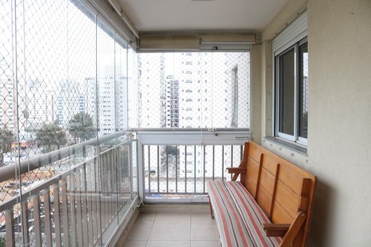 Varanda de apartamento para alugar com 2 quartos, 82m² em Água Branca, São Paulo