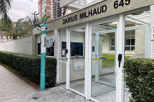Fachada do Prédio de apartamento para alugar com 2 quartos, 82m² em Água Branca, São Paulo