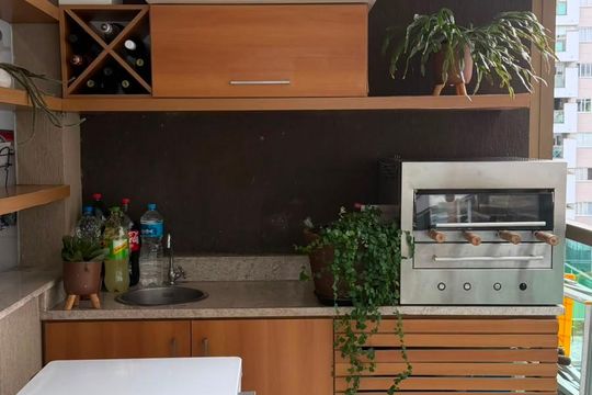 Varanda de apartamento à venda com 3 quartos, 82m² em Recreio dos Bandeirantes, Rio de Janeiro