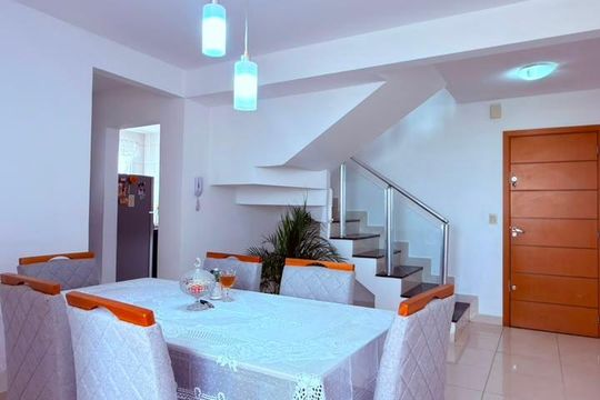 Sala de apartamento à venda com 3 quartos, 232m² em Riacho das Pedras, Contagem