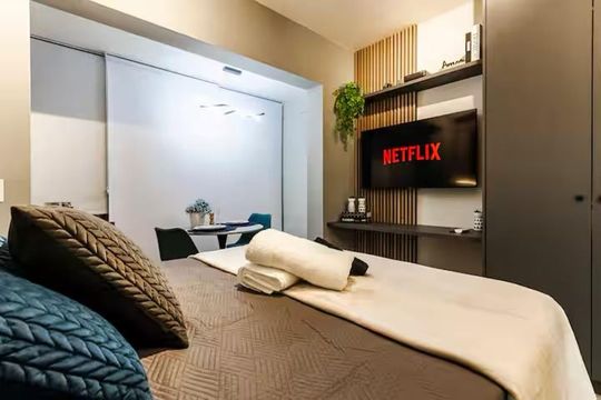 Sala/Quarto de apartamento para alugar com 1 quarto, 25m² em Consolação, São Paulo