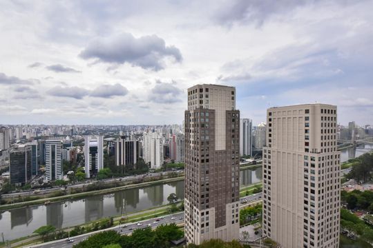 Vista da Cobertura de apartamento para alugar com 2 quartos, 39m² em Cidade Jardim, São Paulo