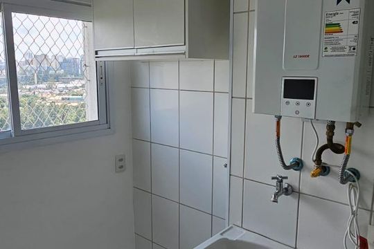 Área de serviço de apartamento à venda com 2 quartos, 57m² em Vila Nossa Senhora da Escada, Barueri
