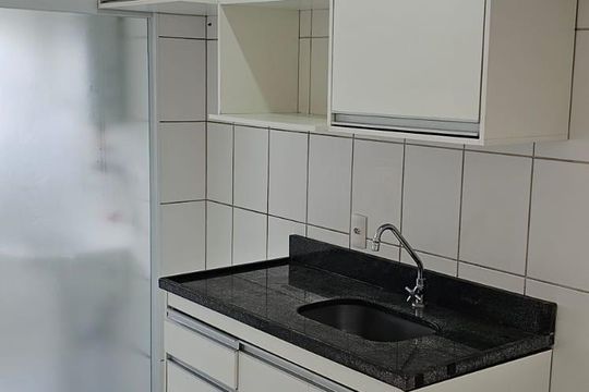 Cozinha de apartamento à venda com 2 quartos, 57m² em Vila Nossa Senhora da Escada, Barueri