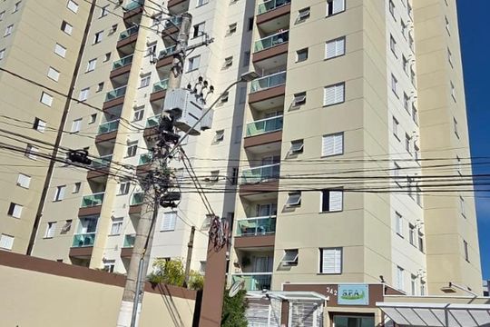 Fachada de apartamento à venda com 2 quartos, 54m² em Vila Barros, Barueri