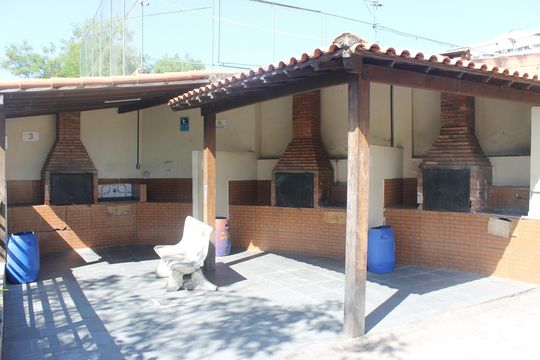 Área comum - Churrasqueira de apartamento para alugar com 2 quartos, 62m² em Alcantara, São Gonçalo