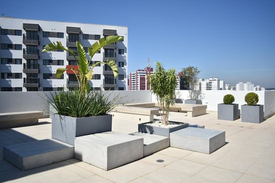Área comum de apartamento à venda com 1 quarto, 28m² em Planalto Paulista, São Paulo