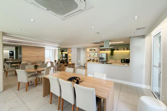 Salão de Festas de apartamento à venda com 1 quarto, 52m² em Parada Inglesa, São Paulo