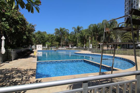 Área comum - Piscina de apartamento para alugar com 2 quartos, 52m² em Barra Olímpica, Rio de Janeiro