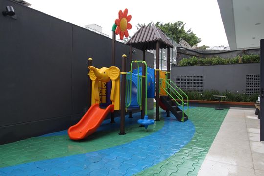 Área Comum - Playground de kitnet/studio à venda com 1 quarto, 30m² em Indianópolis, São Paulo