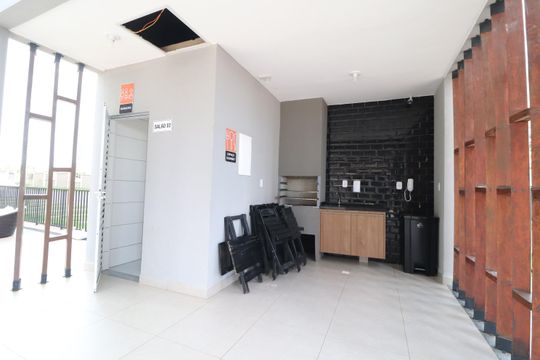 Área comum de apartamento para alugar com 2 quartos, 45m² em Jardim Inconfidencia, Uberlândia