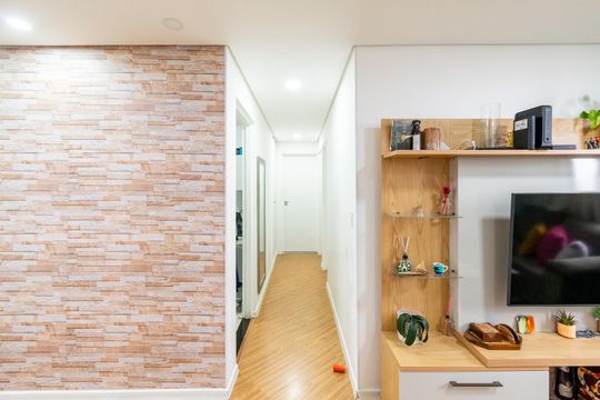 Sala  de apartamento à venda com 2 quartos, 58m² em Vila Santa Catarina, São Paulo