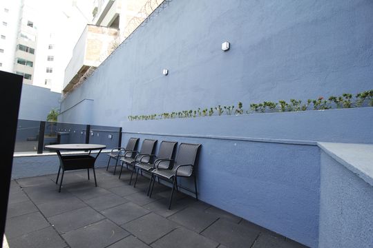 Área comum de apartamento à venda com 3 quartos, 109m² em Grajaú, Belo Horizonte