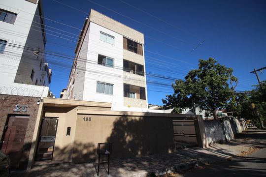 Fachada de apartamento à venda com 3 quartos, 90m² em Novo Eldorado, Contagem
