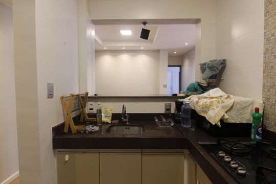 Cozinha de apartamento para alugar com 2 quartos, 76m² em Vila Nova, Cabo Frio
