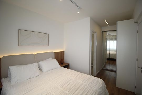 Suíte 1 de apartamento à venda com 3 quartos, 79m² em Petrópolis, Porto Alegre