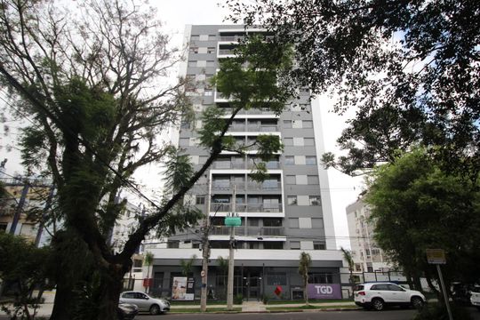 Fachada de apartamento à venda com 3 quartos, 79m² em Petrópolis, Porto Alegre