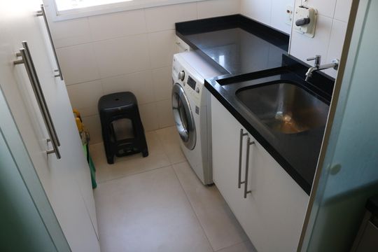 Área de Serviço de apartamento à venda com 2 quartos, 83m² em Barra Funda, São Paulo