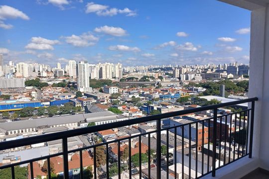 Varanda de apartamento à venda com 1 quarto, 30m² em Mooca, São Paulo