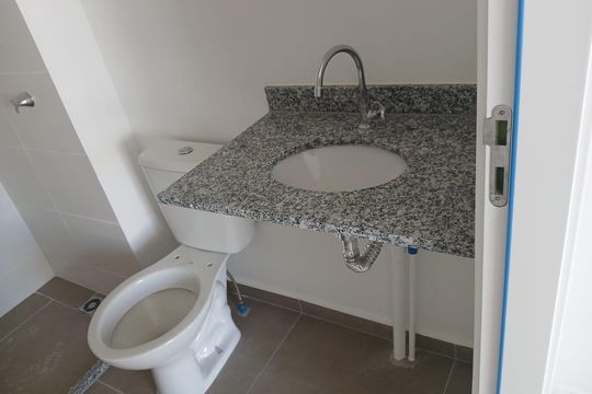 Banheiro de apartamento à venda com 1 quarto, 30m² em Mooca, São Paulo