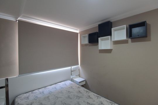 Quarto 1 de apartamento para alugar com 2 quartos, 55m² em Santa Amelia, Belo Horizonte