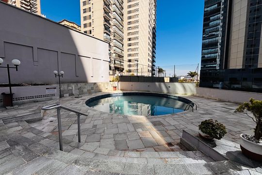 Área comum - Piscina de apartamento para alugar com 3 quartos, 147m² em Alphaville Industrial, Barueri