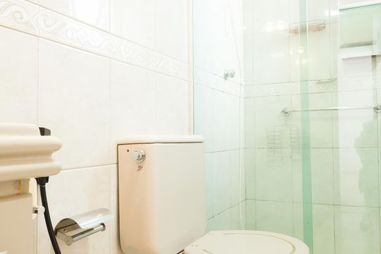 Banheiro de apartamento para alugar com 2 quartos, 64m² em Tatuapé, São Paulo
